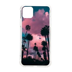 Nature Sunset Sky Clouds Palms Tropics Porous Iphone 11 Pro Max 6 5 Inch Tpu Uv Print Case by Ravend