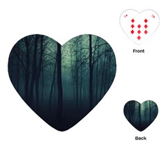 Dark Forest Playing Cards Single Design (Heart)