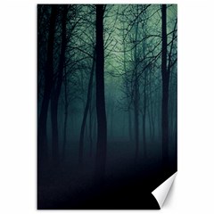 Dark Forest Canvas 12  X 18  by Ravend