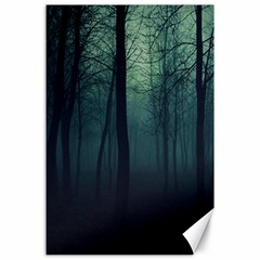 Dark Forest Canvas 24  x 36 