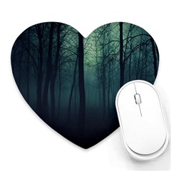 Dark Forest Heart Mousepad