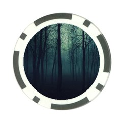 Dark Forest Poker Chip Card Guard