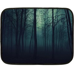 Dark Forest Two Sides Fleece Blanket (Mini)