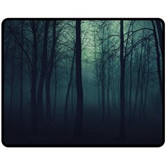 Dark Forest Fleece Blanket (Medium)