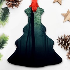 Dark Forest Christmas Tree Ornament (Two Sides)