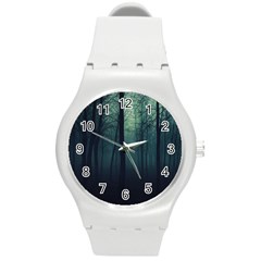 Dark Forest Round Plastic Sport Watch (M)