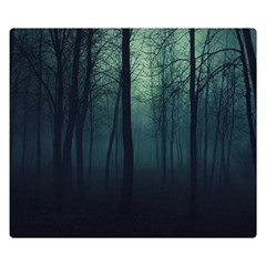 Dark Forest Premium Plush Fleece Blanket (Small)