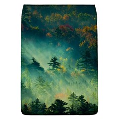 Green Tree Forest Jungle Nature Landscape Removable Flap Cover (l) by Ravend