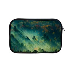 Green Tree Forest Jungle Nature Landscape Apple Macbook Pro 13  Zipper Case by Ravend