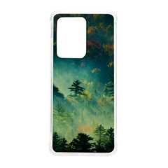 Green Tree Forest Jungle Nature Landscape Samsung Galaxy S20 Ultra 6 9 Inch Tpu Uv Case by Ravend