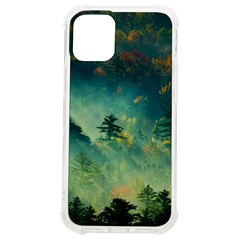 Green Tree Forest Jungle Nature Landscape Iphone 12 Mini Tpu Uv Print Case	 by Ravend