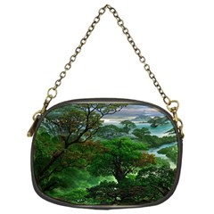 Jungle Forreast Landscape Nature Chain Purse (one Side) by Ravend