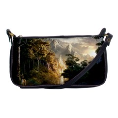 Natural Landscape Nature Vegetation Jungle Shoulder Clutch Bag by Ravend