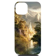 Natural Landscape Nature Vegetation Jungle Iphone 14 Black Uv Print Case by Ravend