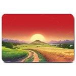 Landscape Sunset Orange Sky Pathway Art Large Doormat 30 x20  Door Mat