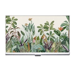 Tropical Jungle Plants Business Card Holder by Ravend