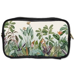 Tropical Jungle Plants Toiletries Bag (two Sides)