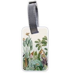 Tropical Jungle Plants Luggage Tag (one Side)