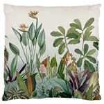 Tropical Jungle Plants Large Cushion Case (One Side) Front