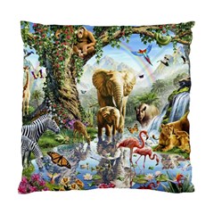 Beautiful Jungle Animals Standard Cushion Case (one Side) by Ravend