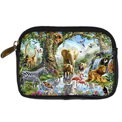 Beautiful Jungle Animals Digital Camera Leather Case