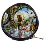 Beautiful Jungle Animals Mini Makeup Bag Front