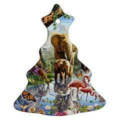 Beautiful Jungle Animals Ornament (christmas Tree) 