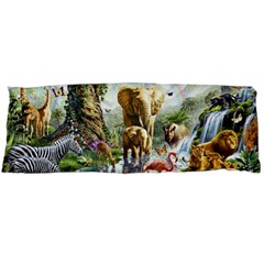 Beautiful Jungle Animals Body Pillow Case (dakimakura) by Ravend