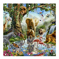 Beautiful Jungle Animals Banner And Sign 4  X 4  by Ravend