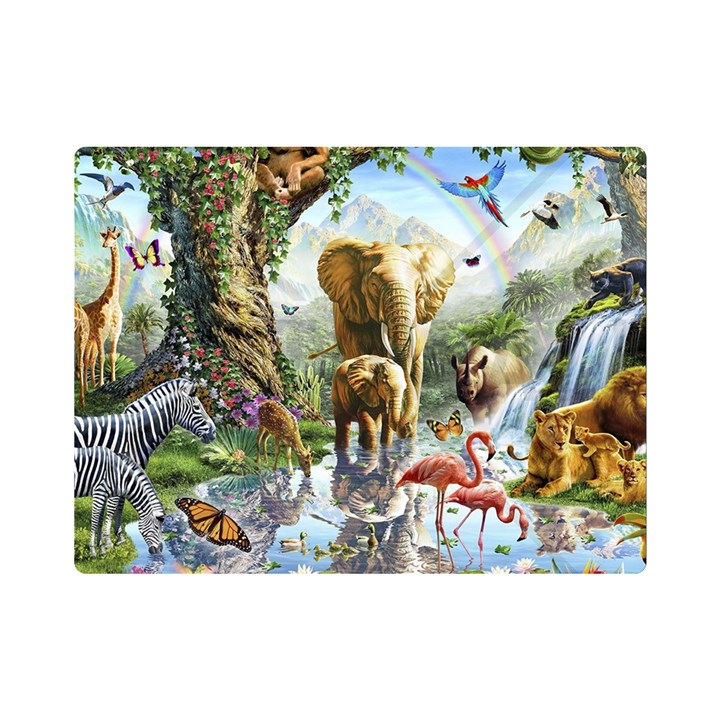 Beautiful Jungle Animals Premium Plush Fleece Blanket (Mini)