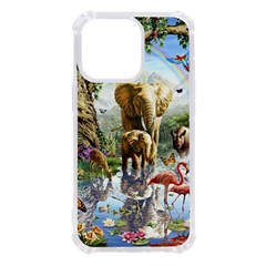 Beautiful Jungle Animals Iphone 13 Pro Tpu Uv Print Case