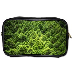 Green Pine Forest Toiletries Bag (one Side)