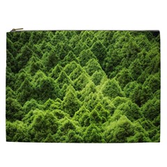 Green Pine Forest Cosmetic Bag (xxl)