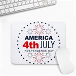 Independence Day Usa Small Mousepad Front