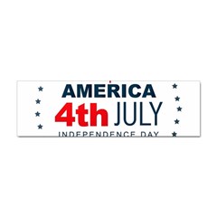 Independence Day Usa Sticker (bumper) by Ravend