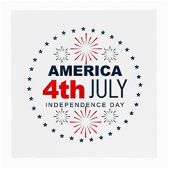 Independence Day Usa Medium Glasses Cloth by Ravend