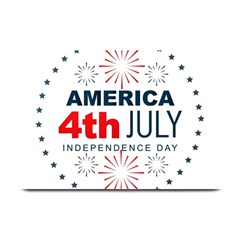 Independence Day Usa Plate Mats by Ravend