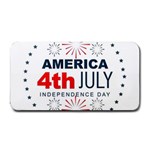 Independence Day Usa Medium Bar Mat 16 x8.5  Bar Mat