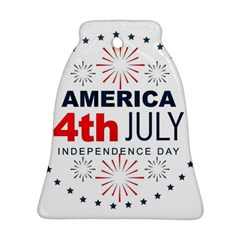 Independence Day Usa Ornament (bell)