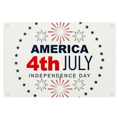 Independence Day Usa Banner And Sign 6  X 4  by Ravend