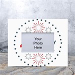 Independence Day Usa White Tabletop Photo Frame 4 x6  Front