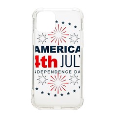 Independence Day Usa Iphone 11 Pro 5 8 Inch Tpu Uv Print Case by Ravend