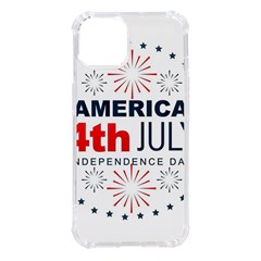 Independence Day Usa Iphone 14 Tpu Uv Print Case by Ravend