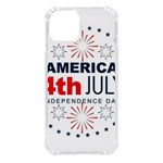 Independence Day Usa iPhone 14 TPU UV Print Case Front