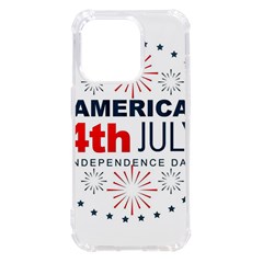 Independence Day Usa Iphone 14 Pro Tpu Uv Print Case