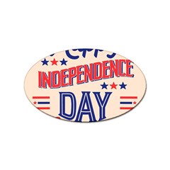 Usa Happy Independence Day Sticker (oval) by Ravend