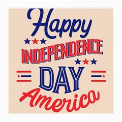 Usa Happy Independence Day Medium Glasses Cloth by Ravend