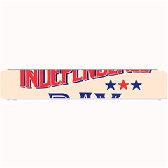 Usa Happy Independence Day Small Bar Mat by Ravend