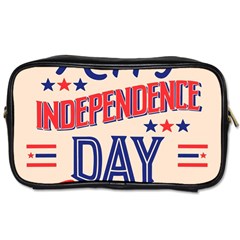 Usa Happy Independence Day Toiletries Bag (one Side)