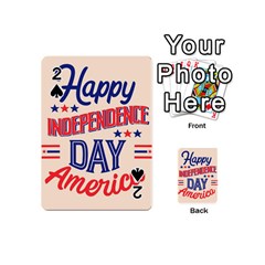 Usa Happy Independence Day Playing Cards 54 Designs (mini)